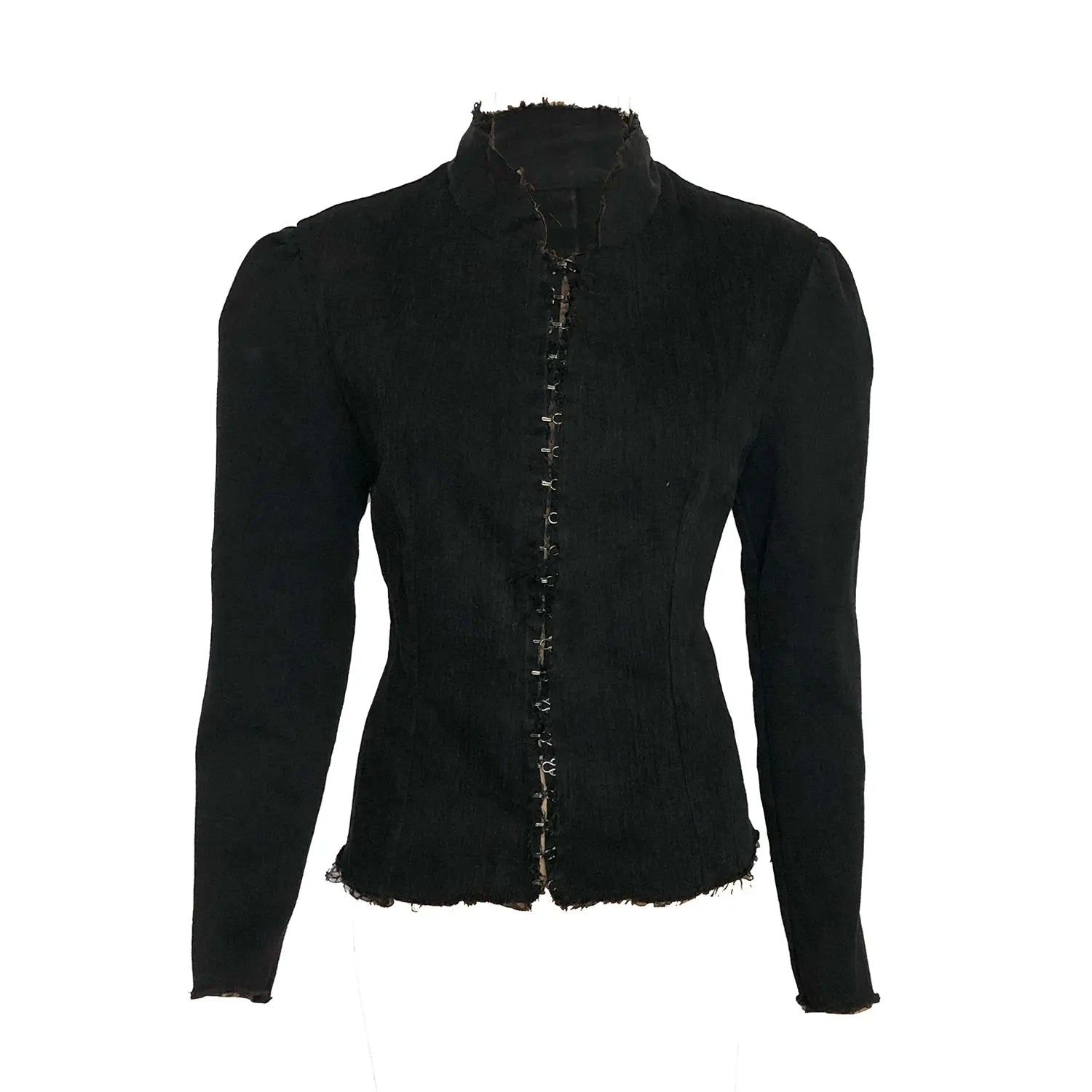 Kristin Denim Jacket-Black