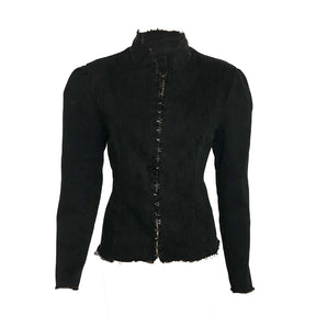Kristin Denim Jacket-Black