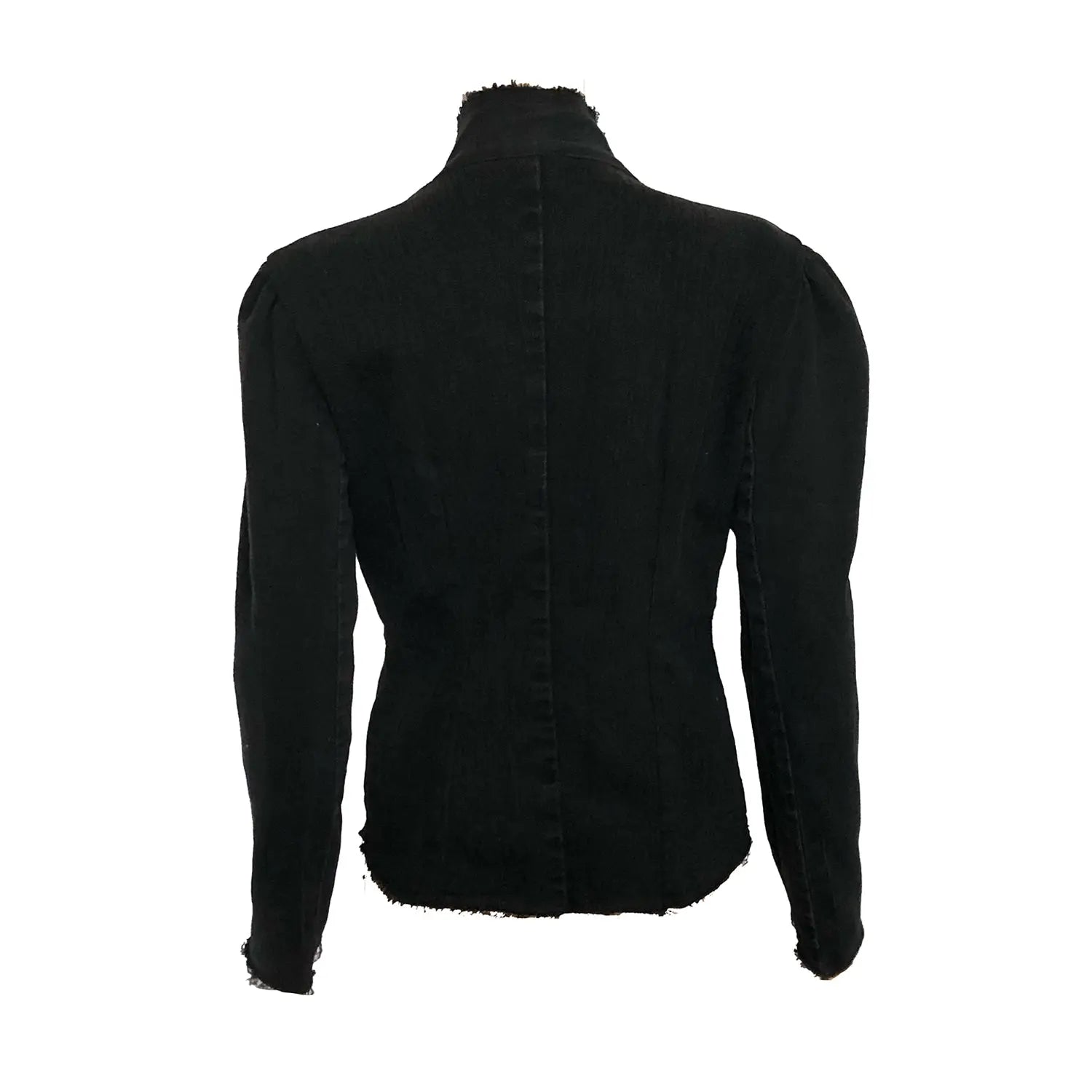 Kristin Denim Jacket-Black