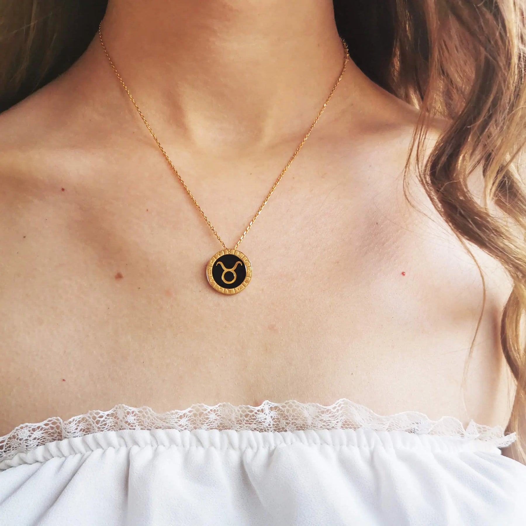 Taurus Horoscope Necklace
