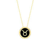 Taurus Horoscope Necklace