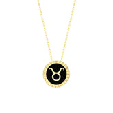 Taurus Horoscope Necklace