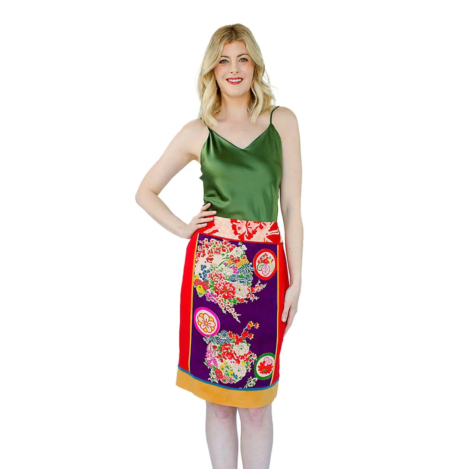 Grace Skirt- Bright Floral