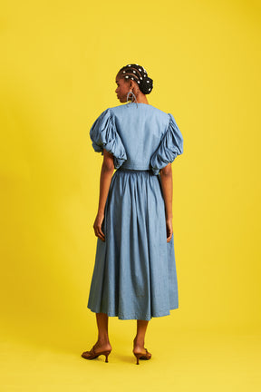 Binta Denim Top