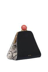 Josephine Ball Frame Calfskin Leather Bag