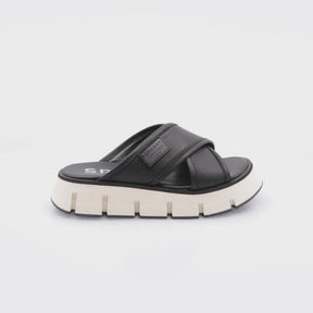 Stylish Black Platform Sandals Drake