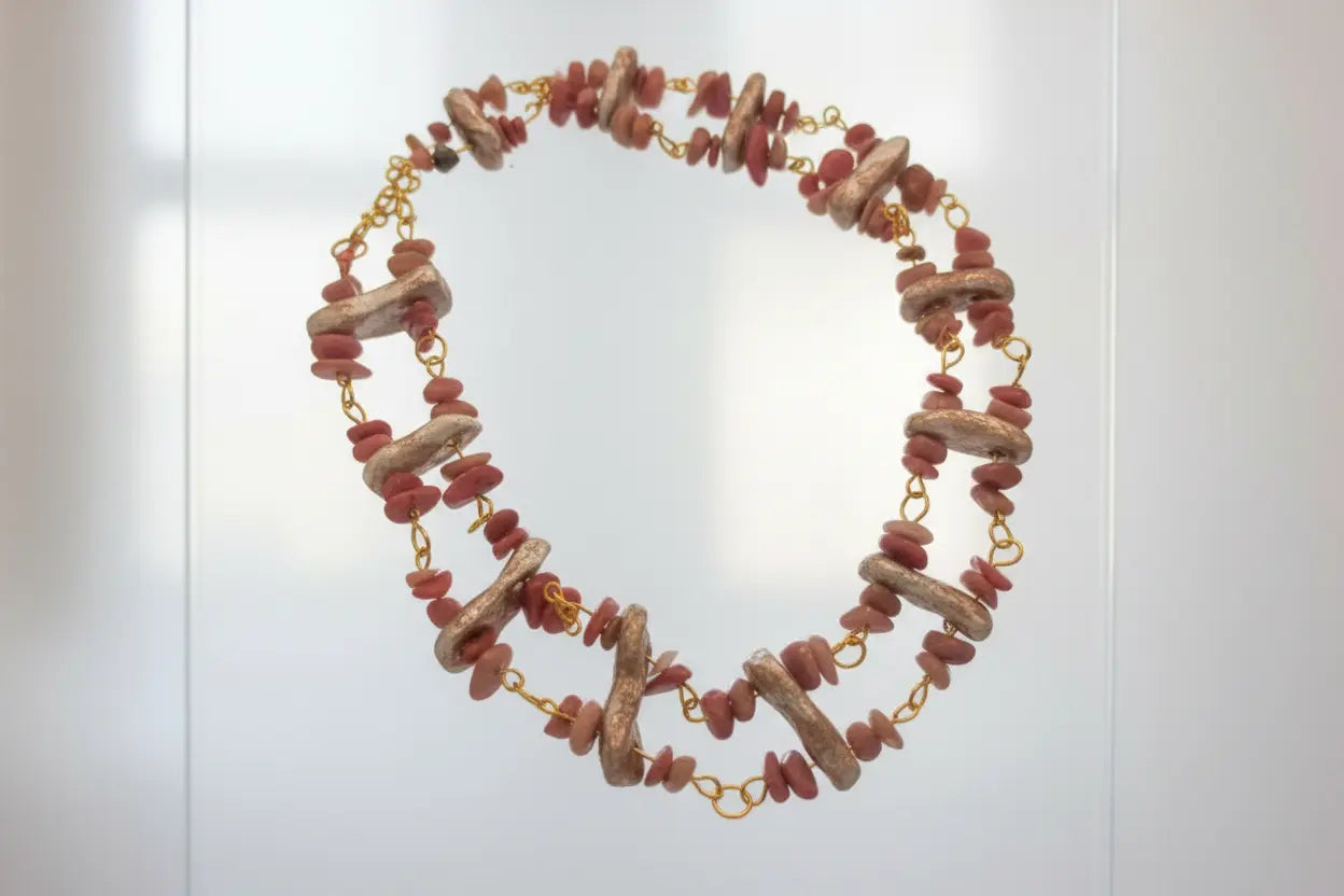 Sicilia Ceramic & Semi-precious Choker