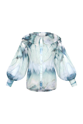 Mimi Top Print Sage