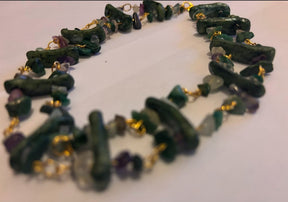 Sicilia Ceramic & Semi-precious Choker