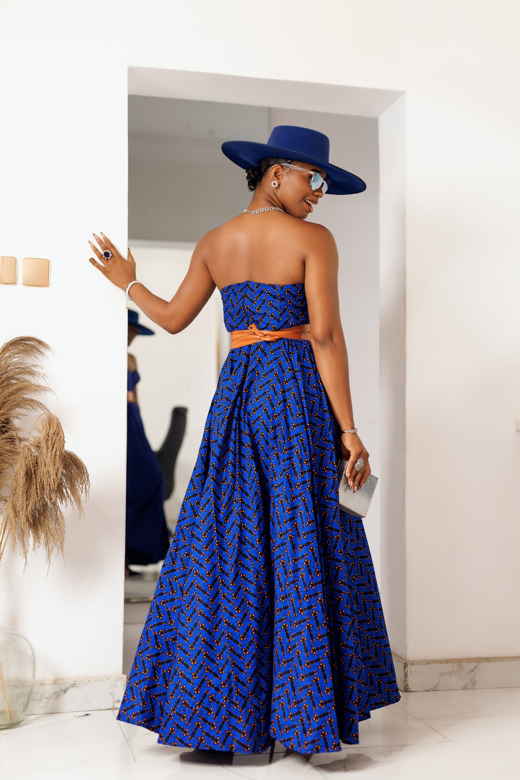 Adiba  Strapless Sweetheart Neckline Dress