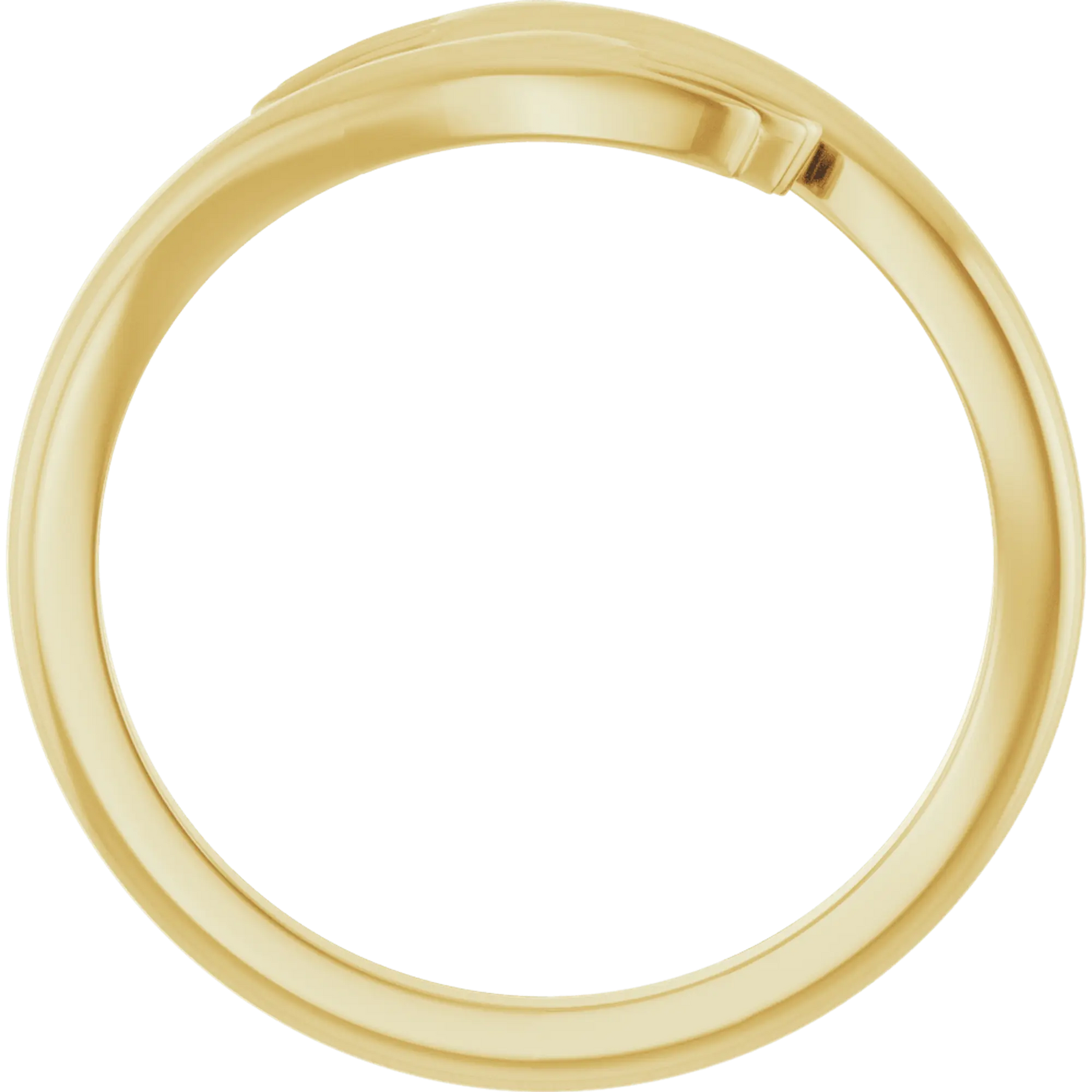 Hug Ring In 14K Gold