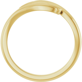 Hug Ring In 14K Gold