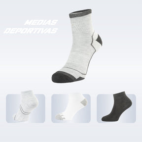 PACK DE 3 MEDIA TOBILLERA