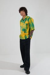Bahia Sun-Faded Camp Collar Shirt