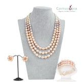 Classic Pearl Necklace Set