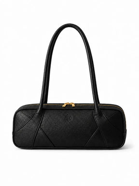 Almaira Italian Textured Leather Shoulder Bag