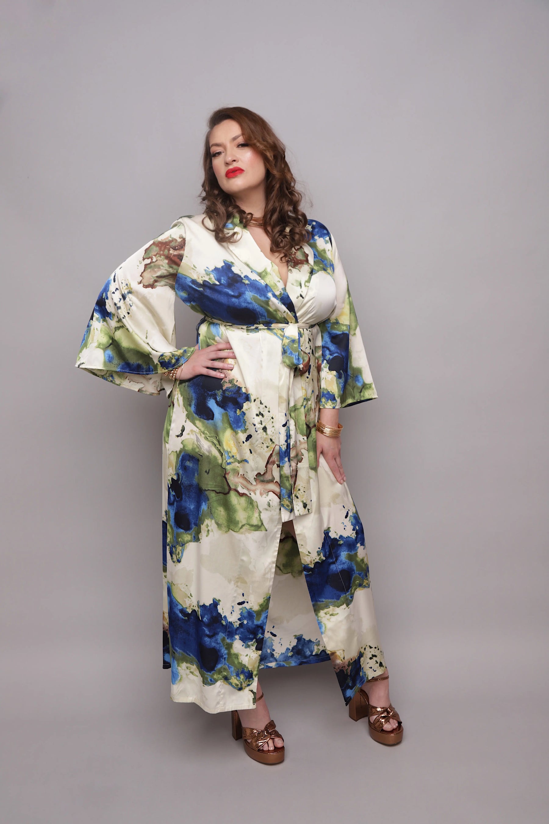 TIDO PLUS SIZE KIMONO