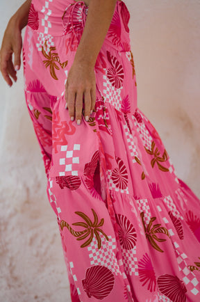 Tropicana Maxi Skirt - Corfu