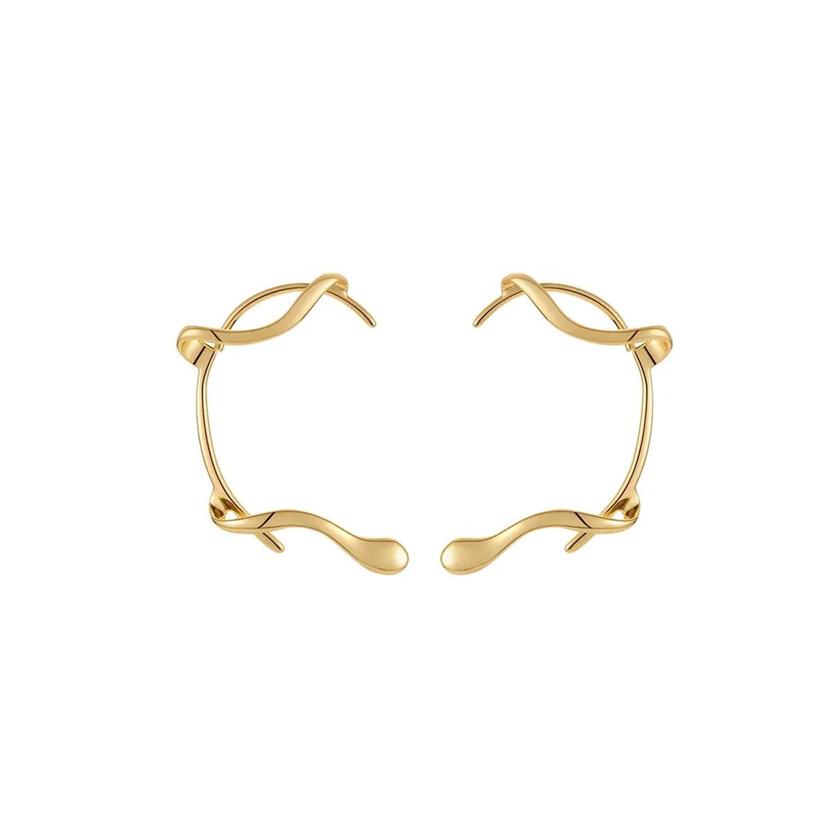 Modern Gold Ear Cuff Luxe