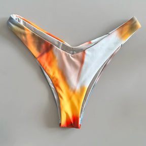 BRILLO BOTTOM PRINT ROJO