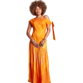Asymmetric Maxi Dress