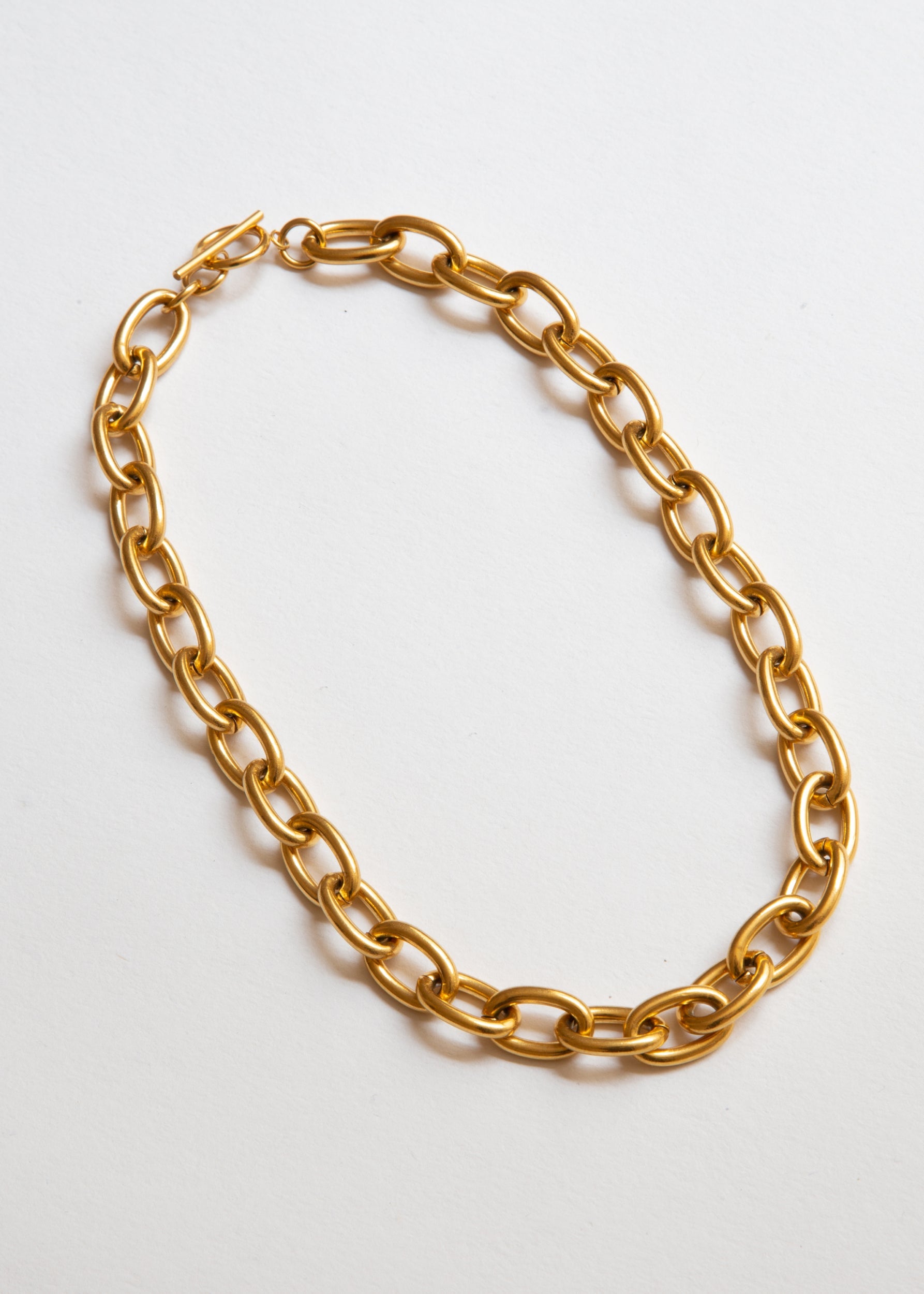 1993 Gold Chain Link Necklace