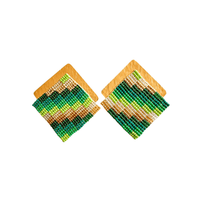 MINIMALIST DECONSTRUCTED KNOT EARRING