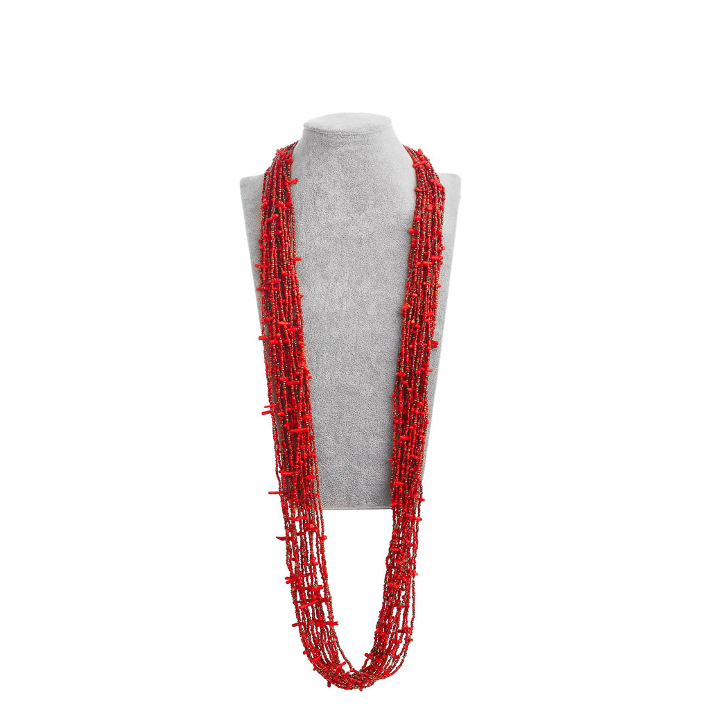 Red Sprinkles Necklace