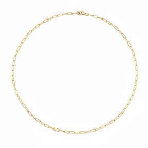 Aureline Paperclip Necklace
