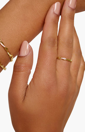 Sacred Vine Band Ring