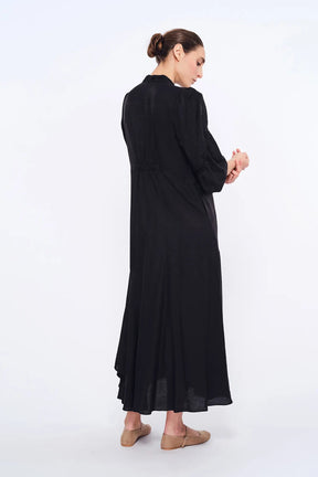 Carlie Asymmetrical Dress | Black