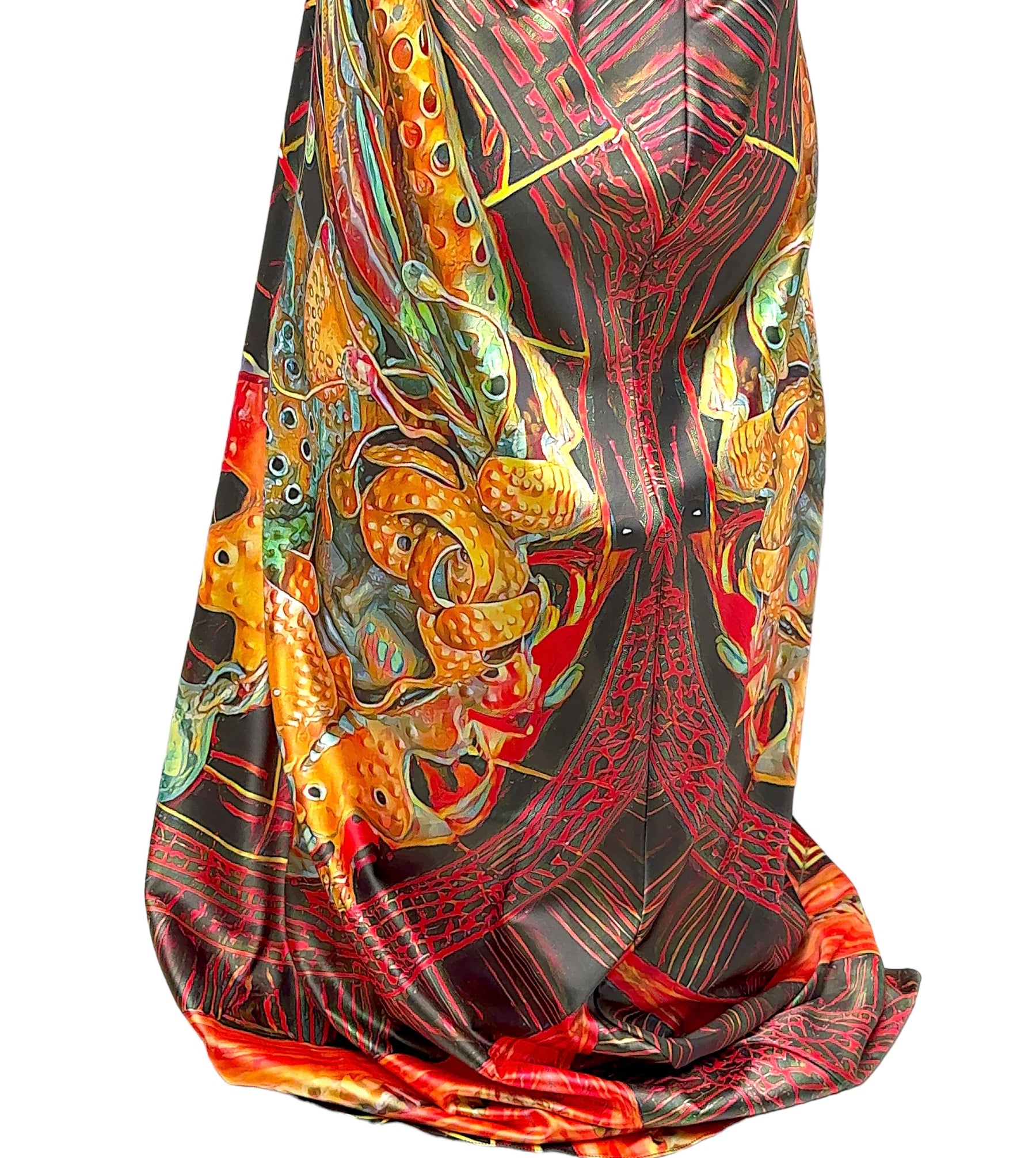 Orire Afrofuturism Halter Dress