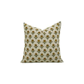Stylish Block Print Boho Pure Linen Pillow Cover- Ganda Pushp