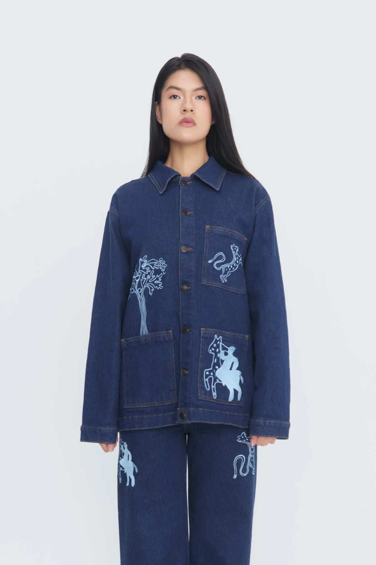 Munay Workman Jacket Raw Denim