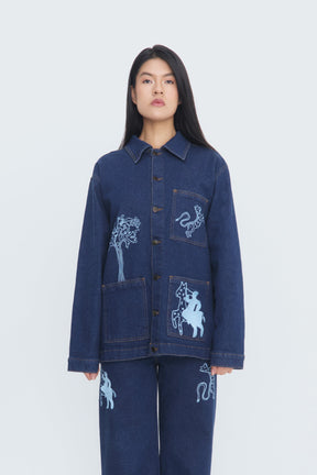 Munay Workman Jacket Raw Denim