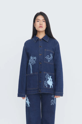 Munay Workman Jacket Raw Denim