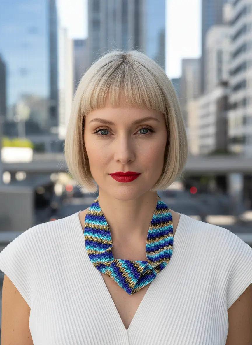 MINIMALIST DECONSTRUCTED KNOT NECKLACE