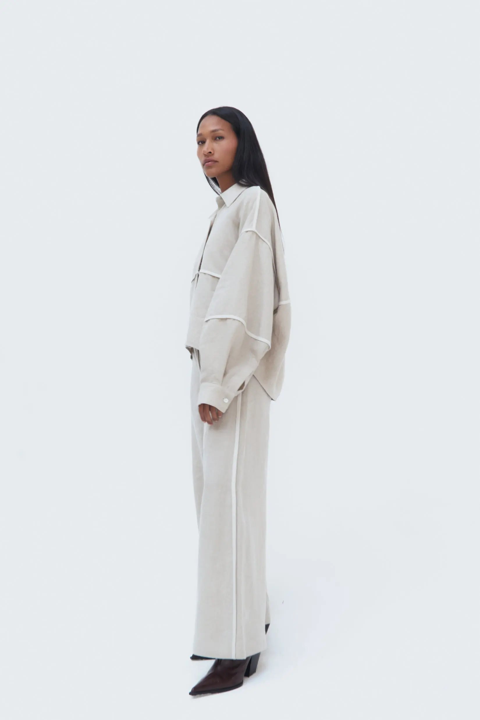Duna Pipped Blouse