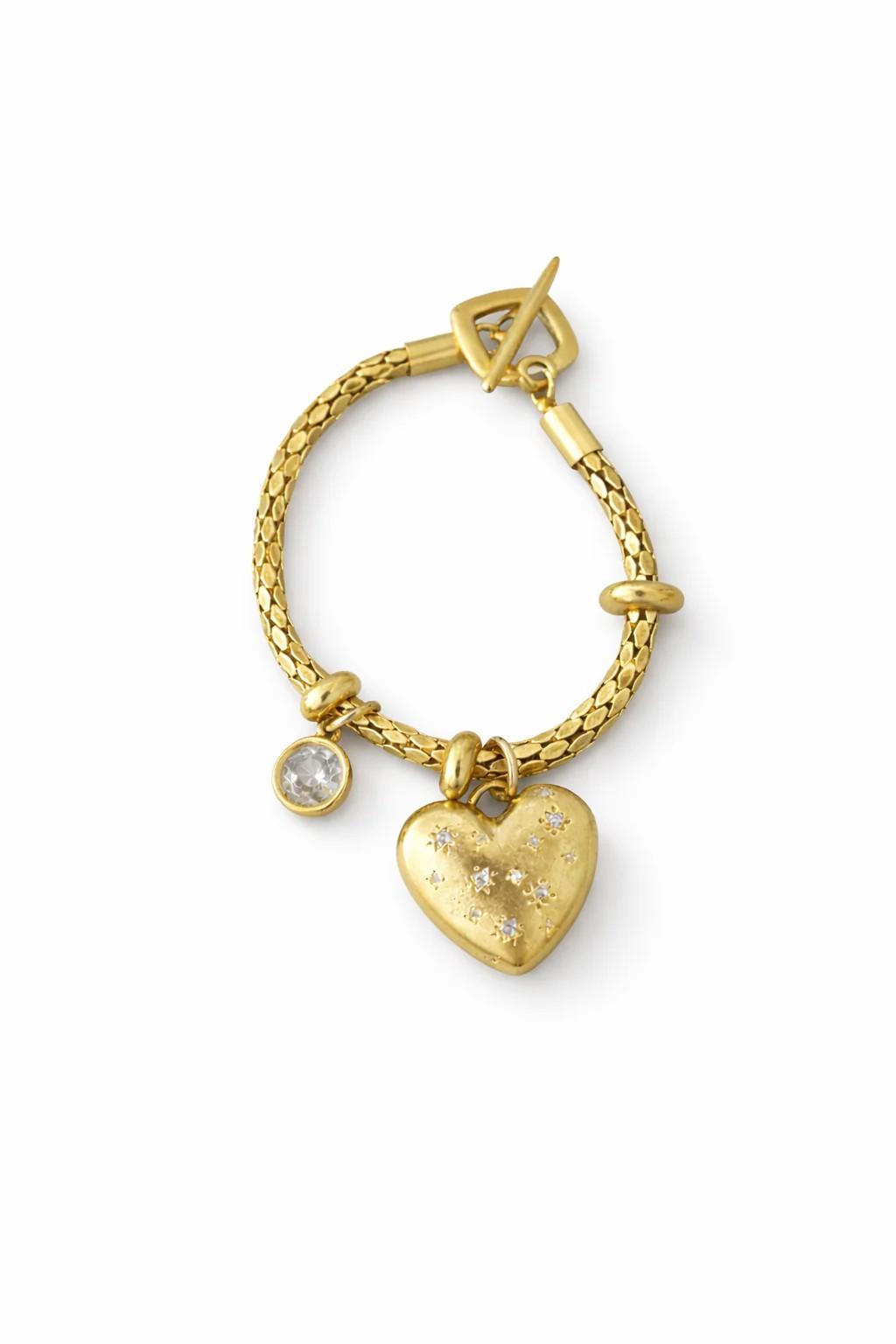 Starlight Heart Bracelet