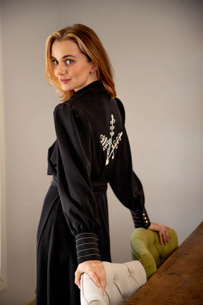 Anna Tie-Waist Dress