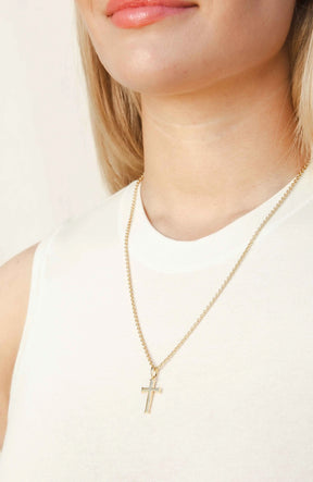 Large Cross Pendant Necklace