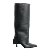 Elevate Your Style: Sleek Black High Boots Seint