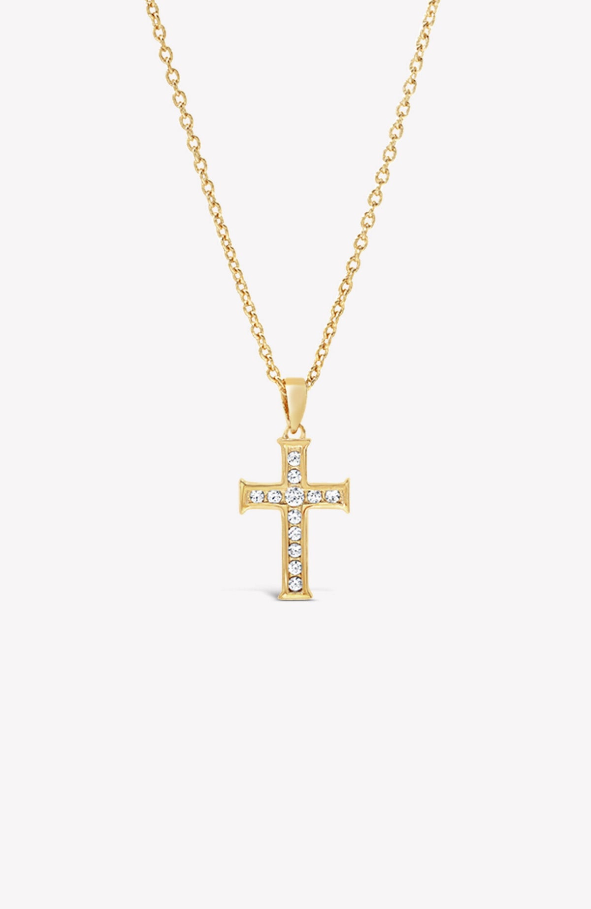 Luminous Cross Pendant Necklace