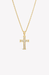 Luminous Cross Pendant Necklace