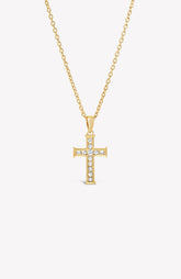 Luminous Cross Pendant Necklace