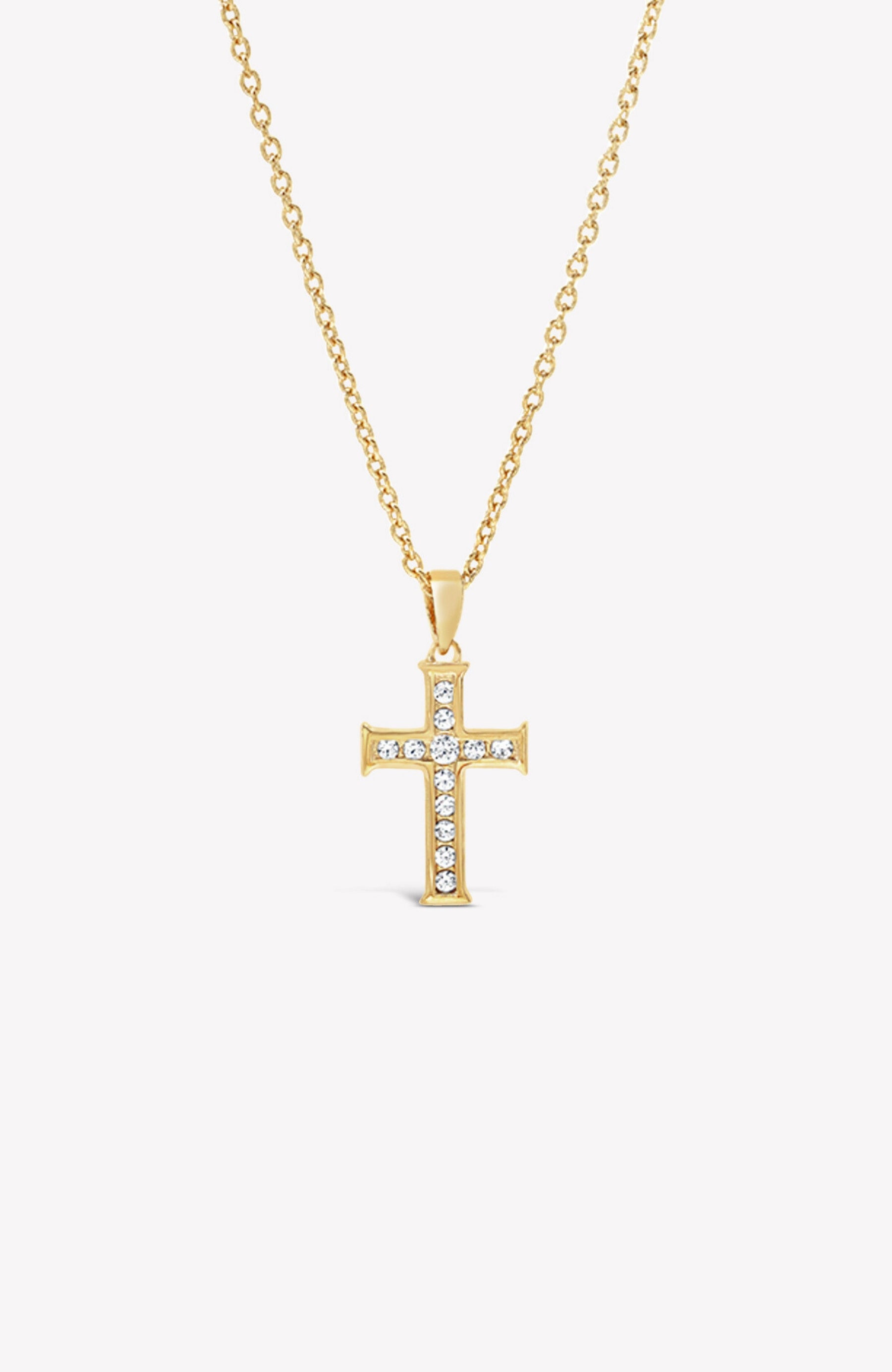 Luminous Cross Pendant Necklace