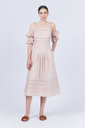 Gaetana Dress | Nude
