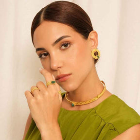 Nattiva Emerald Chocker - Gr034