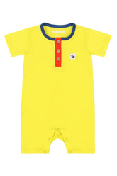 Mixed Up Clothing Suave Baby Romper - Blazing Yellow