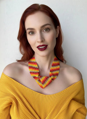 MINIMALIST DECONSTRUCTED KNOT NECKLACE